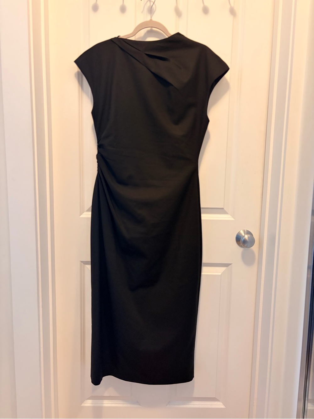 Meshki Black Midi Dress - size L